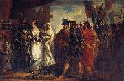Benjamin West Burghers of Calais oil painting on canvas